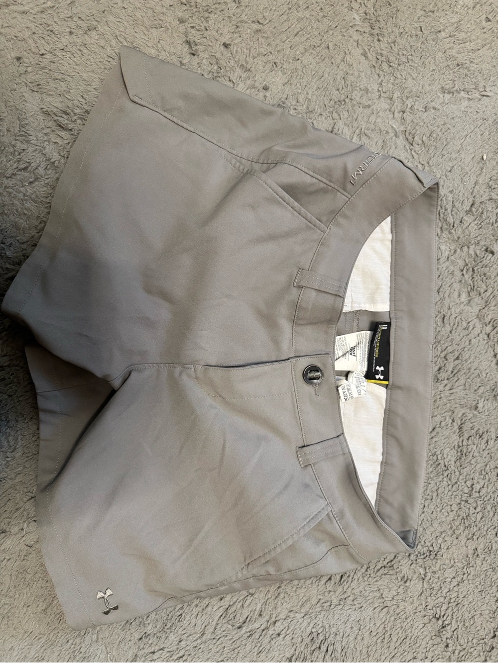 Under Armour Men's Stone Gray Casual Chinos